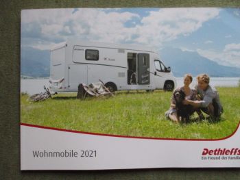 Dethleffs Wohnmobile 2021 Jurist 90 +Trend +Globebus +Pulse +Classic 90 +Globeline +Esprit +Alpa