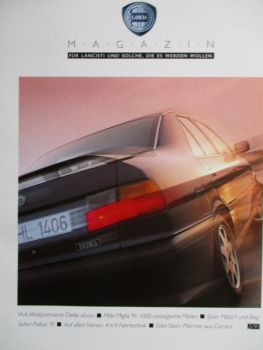 Lancia Magazin 2/1991 Delta Evolution, Dedra 2000 turbo,HF Integrale