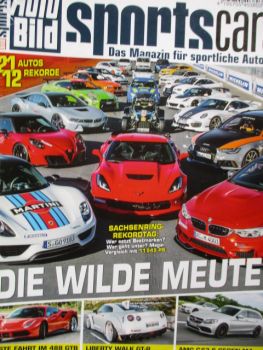 Auto Bild sportscars 7/2015 Liberty Walk GT-R,AMG C63S T vs. M4 Coupé F80,Audi TT Clubsport Turbo,Cadillac ATS-V Coupé