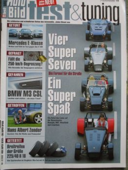 Auto Bild test & tuning 8/2002 BMW M3 CSL E46, Brabus W211 vs. Vöth und E500,Opel Vectra GTS,Gutmann 206 S16,Mondeo ST220