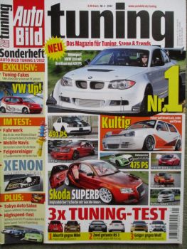 Auto Bild tuning 1/2012 Rennsport 135i E82,MCC Mustang,Superb,VW up,PogeaAbarth 500 vs. Kubatech Mini Cooper JCW