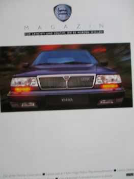 Lancia Magazin 2/1992 3.Thema Generation,Dedra mit Automatik,