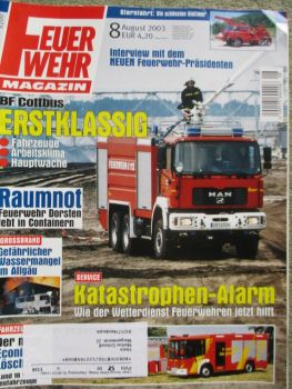 Feuerwehr Magazin 9/2003 HTLF 48/201/15-5-60K Löschfahrzeug,
