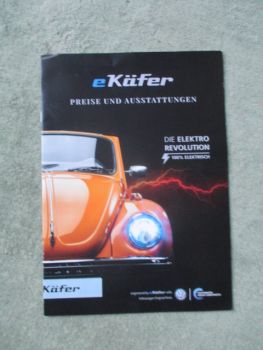 VW eKäfer Preise & Ausstattungen retrokaefer Cabriolet 100% Elektrisch