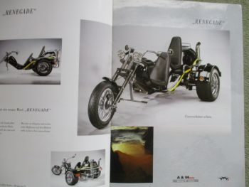 A&M Trike Markus Rothmund Cesare +Rico2  Renegade +Comanche +Tri Star Katalog
