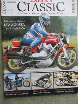 Motorrad Classic 5/2003 MV Agusta 750S America, Kawasaki H2 vs. Triumph Trident, Kaczor-BMW von Sera,