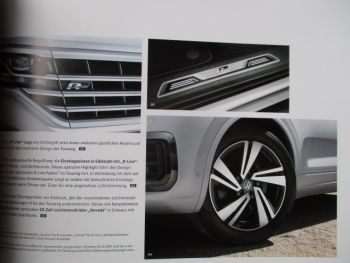 VW Touareg V8 TDI +R-Line +Design Paket Black Style Prospekt Dezember 2019 Typ CR