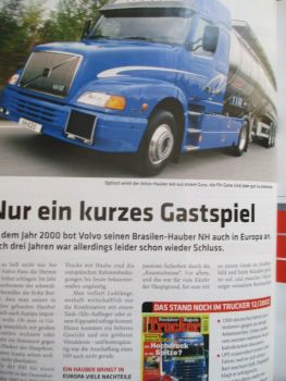 Trucker 4/2019 Vergleich Volvo FH420 vs. 460,Volvo NH von 2002,Iveco Stralis XP 480 Lowtractor,Scania XT500,