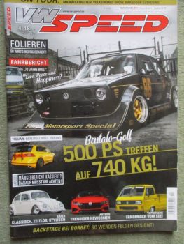 VW Speed 4/2018 Golf2,T3,Käfer,Tiguan,T6 70 Jahre Bulli,