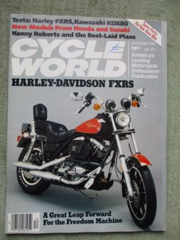 cycleworld December 1981 Harley-Dacycleworld December 1981 Harley-Davidson FXRS,Kawaski KD X80,History Ariel HT3,vidson FXRS,Kawaski KD X80,History Ariel HT3,