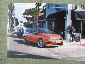 VW Polo (Typ AW) Dezember 2019 +R-Line +Zubehör Katalog