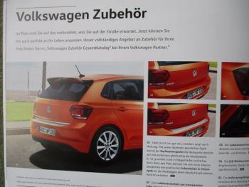 VW Polo (Typ AW) Dezember 2019 +R-Line +Zubehör Katalog