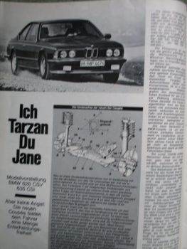 auto revue 8/1982 Renault 9 TSE Dauertest Zwischenbericht, BMW 6er E24 Coupé,Subaru 700,Fiat Panda 45 mit Faltdach