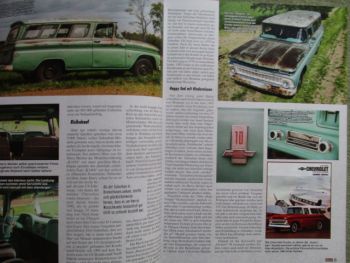 Street magazine 2/2018 Ford Galaxie Skyliner 1959,Plymouth Duster 1970,63er Chevy C10 Suburban,32er Ford Tudor Sedan