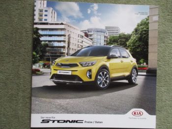 Kia Stonic Preise Daten Modelljahr 2021 1.2 1.0T-GDI 10 1.0T-GDI 120 mit 48V Bordnetz