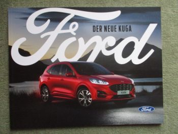 Ford Kuga Prospekt Februar 2020 88kw 110kw 165kw 140kw +Hybrid