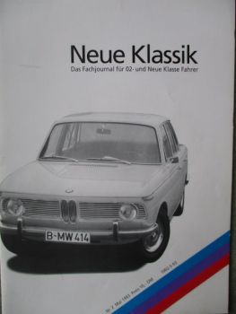 BMW Neue Klassik Fachjournal für 02 und Neue Klasse Fahrer Nr.2 Mai 1993 Historie 2002