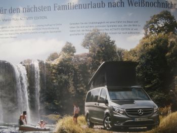 Mercedes Benz V-Klasse BR447 180d 220d 250d  Marco Polo Edition & Activity Edition August 2016
