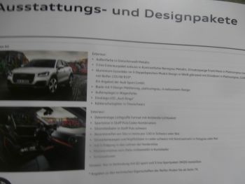 Audi Q2 SQ2 Preisliste (Typ GA) Preisliste Oktober 2019