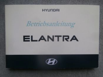 Hyundai Elantra 3.Generation Typ XD Benzin Diesel 2006 Bordbuch