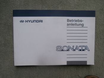 Hyundai Sonata (Typ Y3) MPI DOHC V6 Betriebsanleitung 1994 Deutsch