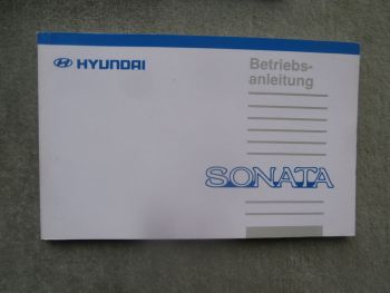 Hyundai Sonata Betriebsanleitung 1.8 2.0 SOHC DOHC 3.0V6 1995