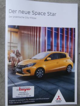 Mitsubishi Space Star Facelift Prospekt Februar 2020 1.0 52kw 1.2 59kw +Intro Edition +Preise