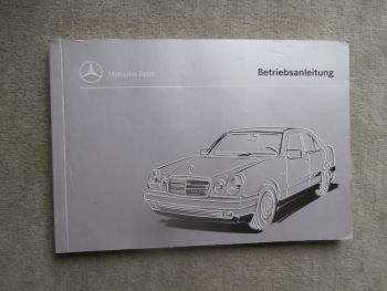 Mercedes Benz E200 E230 E280 W210 E320 E420 E220d E290TD E300D 10/1995 Bordbuch