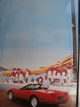 Chevrolet Corvette Coupé Convertibel LT1 LT5 ZR-1 Deutscher Prospekt 1992 C4