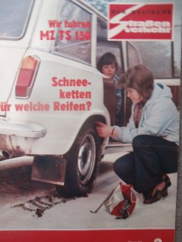 Der Deutsche Straßenverkehr 2/1974  Test MZTS 150,Öltemperatur im Saporoshez,