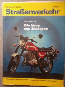 Der Deutsche Straßenverkehr 5/1981 MZ ETZ 250,Mazda 323,Daihatsu Cuore,Honda Civic Kombi