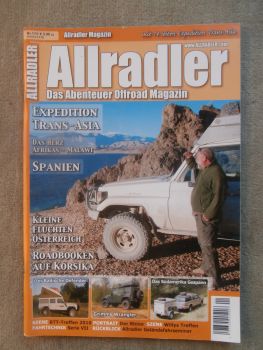 Allradler das Abenteuer Offroad Magazin 1/2011