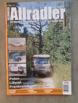 Allradler das Abenteuer Offroad Magazin 4/2008 MAN TGMB 13.280 Bocklet Dakar 730,Landcruiser VDJ200 Bimobil Iveco,