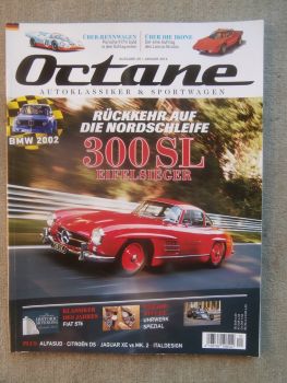 Octane 1/2016 Porsche 917K,Lancia Stratos,Mercedes 300SL,BMW 2002,Fiat S76,Alfasud,Citröen DS,Jaguar XE vs. Mk2,Italdesign