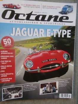 Octane 6/2016 Alfa Romeo Tipo 33/2,DKW Elektro Laster,Jaguar E-Type,Auburn Speedster 850,Mercedes 300d Cabrio