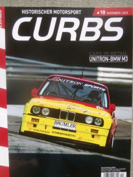 CURBS Historischer Motorsport Nr.10 Dezember 2015 Unitron BMW M3 E30,
