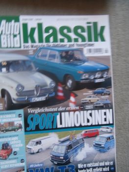 Auto Bild klassik 2/2019 BMW 1600 vs. Alfa Romeo Giulietta vs. Rekord A L-6 vs. Volvo 122S vs. Bordgward Isabella TS,