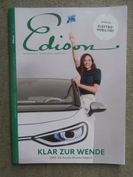 Edison 2/2019 Klar zur Wende 2020: die Ära der Stromer beginnt,