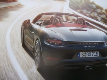 Porsche 718 Boxster +S Buch Dezember 2015 NEU