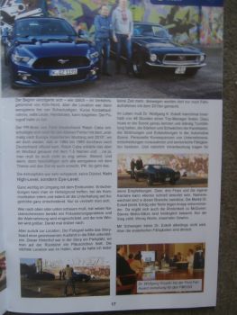 Mustang Inside 1/2016 Clubmagazin T5 Big Body 1972,Mr. Blue 1973 Convertible,50 Jahre TransAm