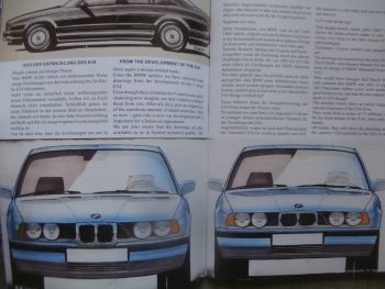 Der Doppelscheinwerfer Clubnachrichten Ausgabe 70 BMW E1,Entwicklung des E34,