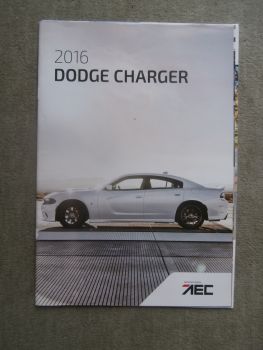 Dodge Charger AEC 2016 +R/T Scat Pack SRT392 +SRT Hellcat Katalog Deutschland