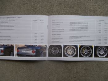 Everytimer Automobile Das 02 Cabrio Basis 135i E88 +Preisliste