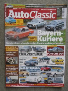AutoClassic 2/2017 Mazda MX-5 NA,BMW 318i Touring E30,315 E21,1802,Fiat 126,AWS Shopper,Hond N600,Porsche 904