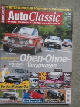 AutoClassic 4/2009 BMW 1602 Baur vs. 504 Cabrio vs. Corvair,40 Jarhe Capri,Audi 100 C1 Kaufberatung,