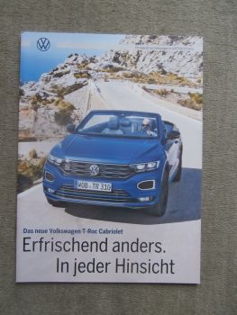 Auto Bild Cabrio VW T-Roc Cabriolet +VW Iltis 4x4 +Käfer Cabriolet Sonderdruck NEU