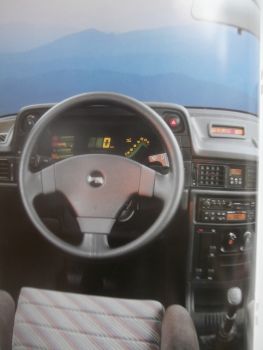 Opel Kadett E GSi +16V Katalysator 115 und 150 PS +Technische Daten Februar 1989