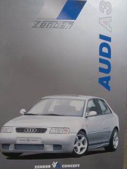 Zender Audi A3 (Typ8L) Prospekt Mai 2000