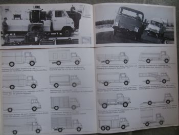 Hanomag Transporter- und Schellastwagen Programm 1t-4,5l Nutzlast F20 F25 F30 F35 F45 F55 F65/66 F75