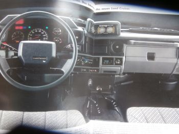 Toyota Land Cruiser Diesel +Benziner J7 Katalog Mai 1985